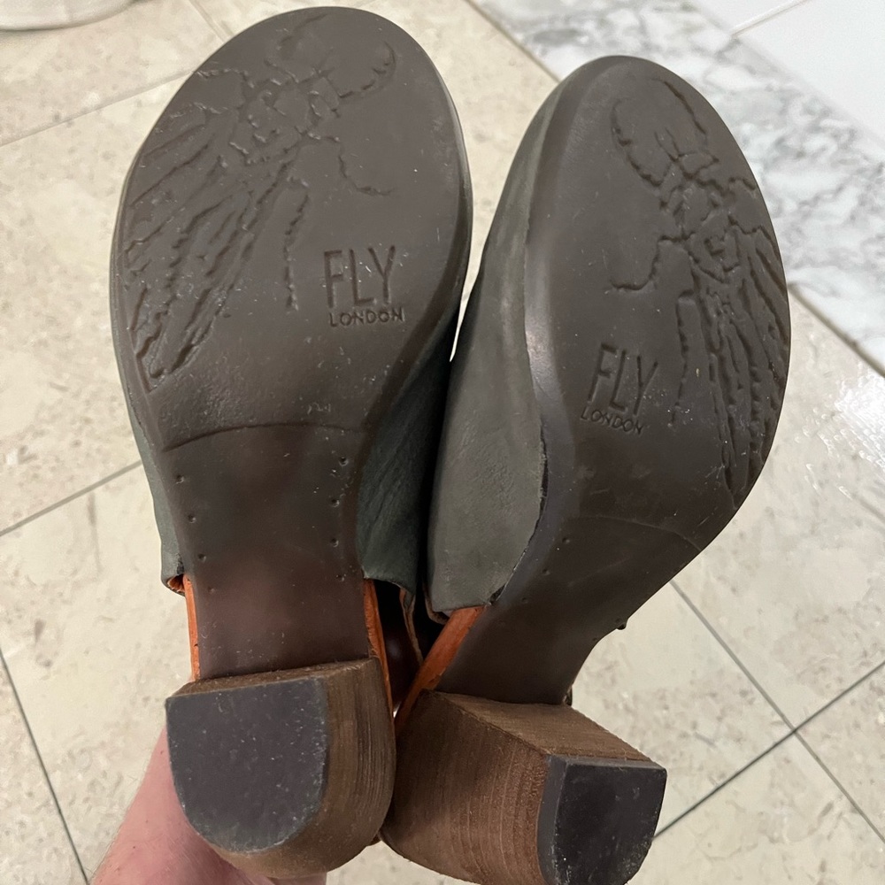 LONDON FLY ROUNDED TOE SLINGBACK/ CLOGS - Picture 13 of 16
